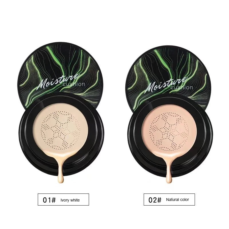 Air Cushion Moisturising  Foundation with Mushroom Head Applicator